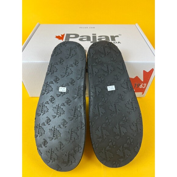 Pajar Canada Stevie Mule Slippers Womens 37 M Olive Green Camo Slip On Flats NWB - Picture 8 of 12